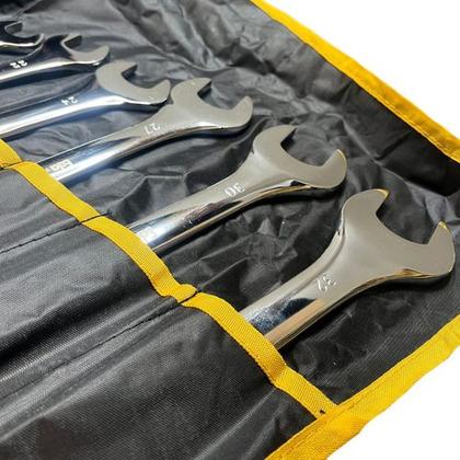 Imagem de Chave Combinada Cromo Vanádio 6x32 Jogo C/ 16 Pcs - Eda 8ay