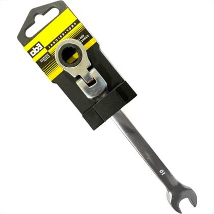 Imagem de Chave Combinada Eda Catracada Articulada Cromo Vanadio 10Mm - 9Sb