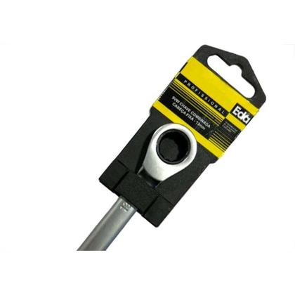 Imagem de Chave Combinada Eda Catracada Fixa Cromo Vanadio 13Mm - 9Vw