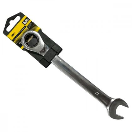 Imagem de Chave Combinada Eda Catracada Fixa Cromo Vanadio 17Mm - 9Vz