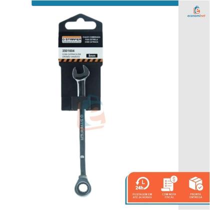 Imagem de Chave Combinada Fixa Estrela Com Catraca 8Mm 14Mm