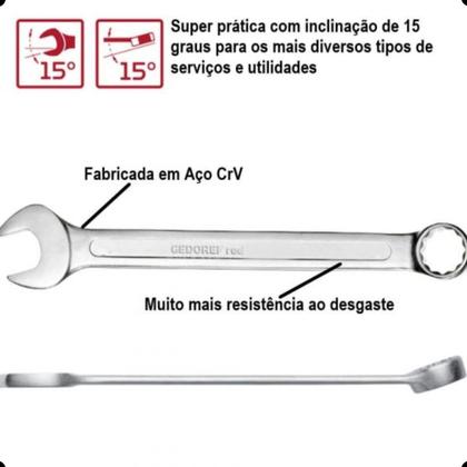 Imagem de Chave Combinada Gedore Red 28mm