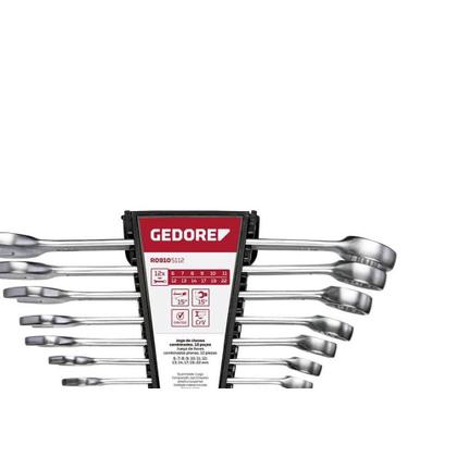 Imagem de Chave Combinada Gedore Red 6A22 14B Kit Com 12Pecas  3365197