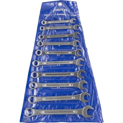 Imagem de Chave Combinada Jogo Excellent 6 A 17Mm (Com 10 Pecas) - 3Wq