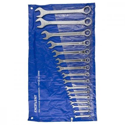 Imagem de Chave Combinada Jogo Excellent 6 A 22Mm (Com 12 Pecas) - 1Wt