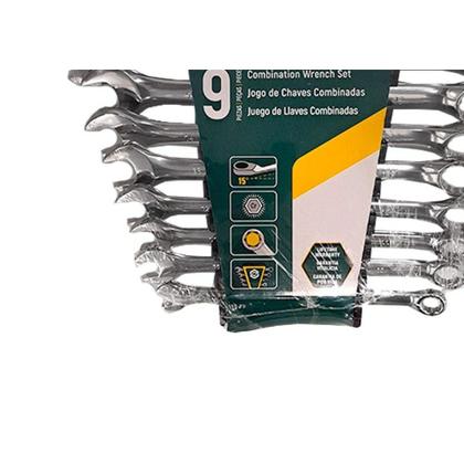 Imagem de Chave Combinada Jogo Sata 8 A 19Mm Com 9 Pecas - St09020Sj