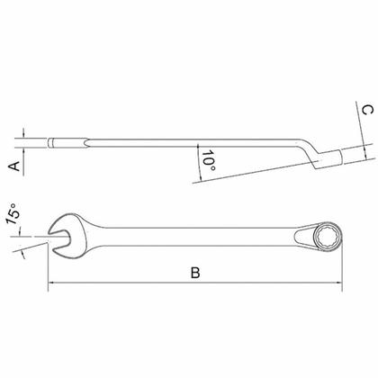 Imagem de Chave Combinada Tramontina Pro 32 mm - 44660/132