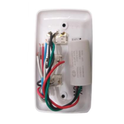 Imagem de Chave Controle de Velocidade 3V Com Capacitor 4.0+6,0Uf 127V