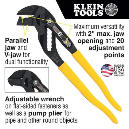 Imagem de Chave de alicate Klein Tools D53010 High Leverage de 10 polegadas