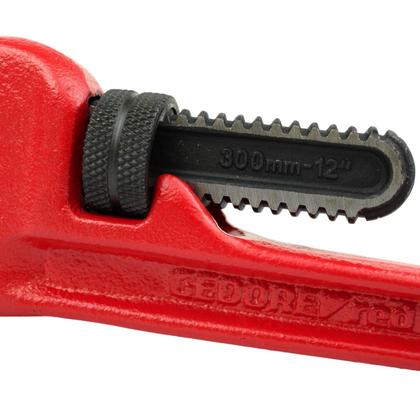 Imagem de Chave De Cano Grifo 12 Gedore Red Abertura 53mm Para Tubos