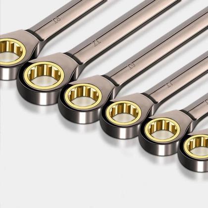 Imagem de Chave De Catraca Métrica Universal, Ferramenta Combinada De Anel De Engrenagem, Chave Torx Para