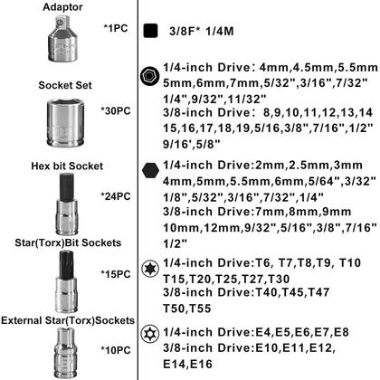 Imagem de Chave de catraca sem fio AOBEN 3/8 12V 40 ft-lbs com 2 baterias