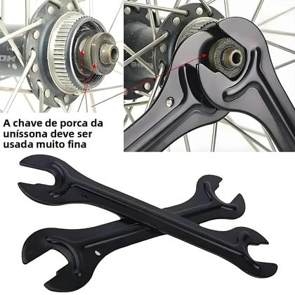 Imagem de Chave De Cone Para Cubo De Bicicleta 13 14 15 16mm, Chave De Eixo De Ponta Aberta, Ferramenta