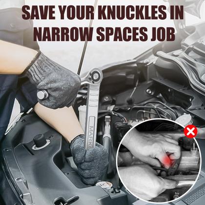 Imagem de Chave de extensão offset MARKETTY Impact Ready 3/8 com adaptadores