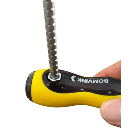 Imagem de Chave de Fenda 11 em 1 com Cabo Ergonômico e Pontas Duplas Magnéticas