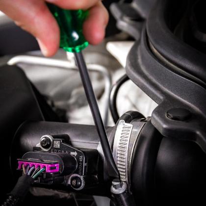 Imagem de Chave De Fenda Com Cabo Pvc Translucido 1/8X5” St61333 Sata