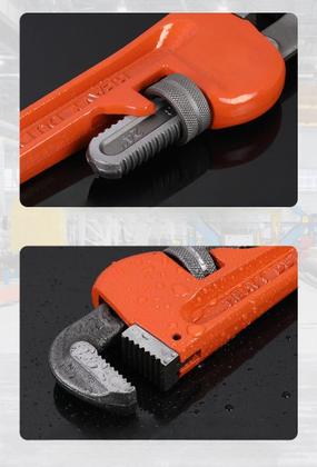 Imagem de Chave De Grifo 14 Polegadas Ajustável Encanamento Profissional