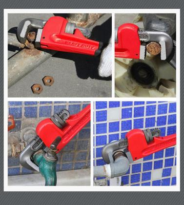 Imagem de Chave De Grifo 14 Polegadas Ajustável Encanamento Profissional