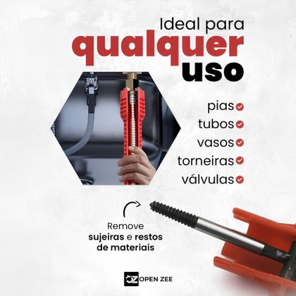 Imagem de Chave de Grifo Inglesa Universal Hidráulica Ferramenta Multifuncional 8 em 1 Pia Torneira Cano
