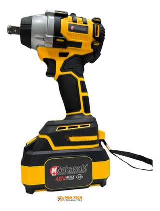 Chave De Impacto 48v Profissional Maleta 35 Pçs Super Lançamento