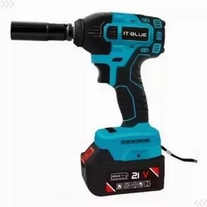 Imagem de Chave De Impacto Com 02 Baterias 21V Íon-Lítio Profissional