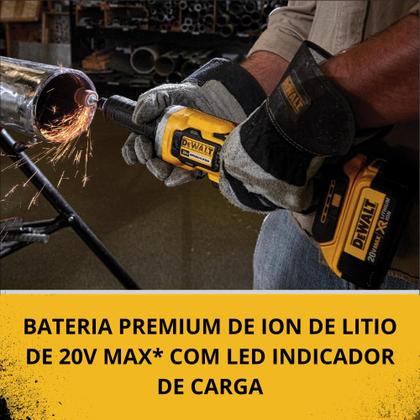 Imagem de Chave de Impacto DeWalt 1/2” 20V MAX  Kit com Bateria 4Ah e Carregador Bivolt