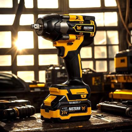 Imagem de Chave De Impacto Digital 500nm 21v C/ 02 Bat 4.0 Ah Com Maleta FST008