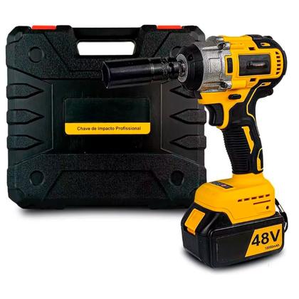 Imagem de Chave de Impacto e Furadeira Elétrica 48v Bivolt Profissional