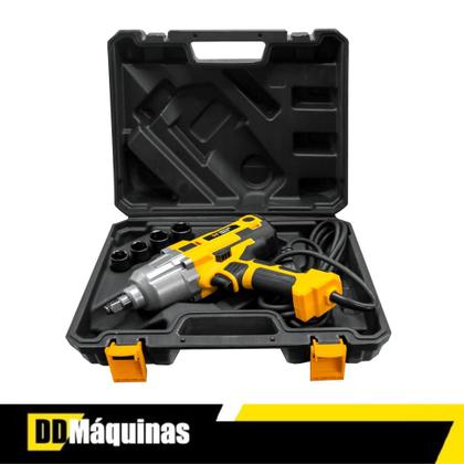 Imagem de Chave de Impacto Elétrica 900W Com Acessórios FST059
