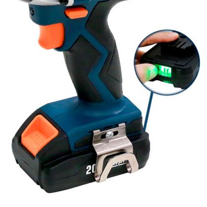 Imagem de Chave de Impacto Elétrica Bivolt 1/2 Polegadas 350Nm à Bateria 20V com Carregador Fortg