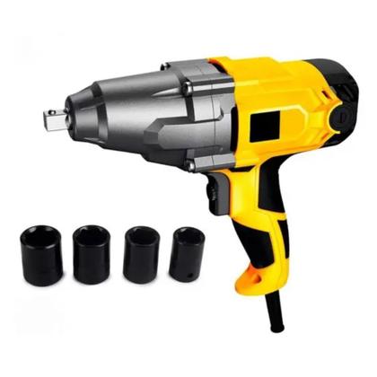 Imagem de Chave de Impacto Elétrica titanium ½” 900W com soquetes