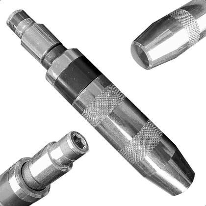 Imagem de Chave de Impacto Manual 1.2 Pol Jogo 7 Peças para Lanterneiro Soltar Parafusos Travados com Bits Phillips Fenda Estojo Metálico Oficina