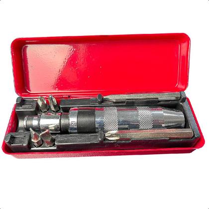 Imagem de Chave de impacto manual para lanterneiro 1/2 Pol Box 7 Peças