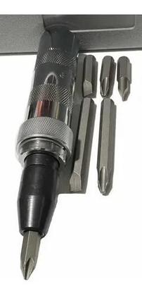 Imagem de Chave De Impacto Manual Reforçada Com Bits E Estojo