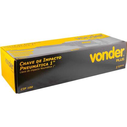 Imagem de Chave De Impacto Pneumática 1 Pol 25,4 Mm Cip100 Vonder