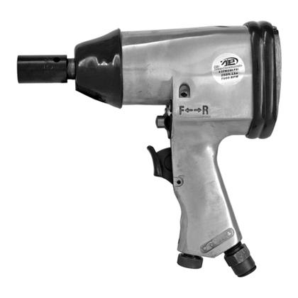 Imagem de Chave de impacto pneumatica parafusadeira industrial profissional com acessorios soquete e maleta