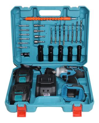 Chave De Impacto (SEM ESCOVAS) Com 2 Baterias De 50v - NAKASAKI