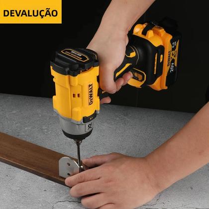 Imagem de Chave De Impacto Sem Fio DeWalt DCF922 20V 205Nm Torque Reverso 1/2 Drive 2500 RPM Bateria Universal