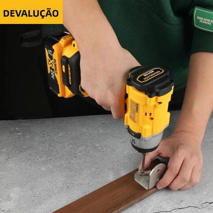 Imagem de Chave De Impacto Sem Fio DeWalt DCF922 20V 205Nm Torque Reverso 1/2 Drive 2500 RPM Bateria Universal