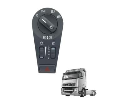 Imagem de Chave de Luz Volvo Fh Botão Interruptor Farol Volvo Fh 12 Fm Extra Peso