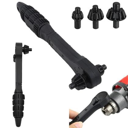 Imagem de Chave De Mandril Universal 2 Em 1 Para Furadeira Elétrica, Ferramenta De Fixação Manual