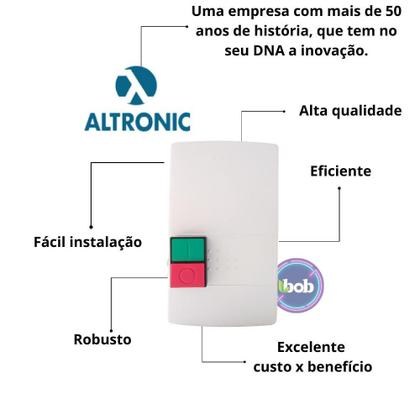 Imagem de Chave De Partida Trifásica 2Cv 380V 4A Com Botoeira