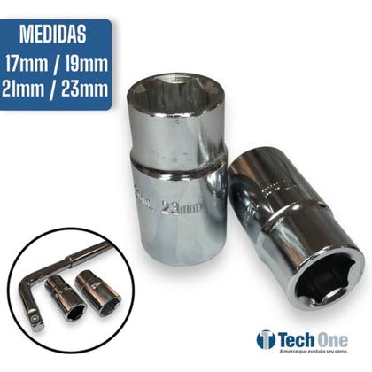 Chave De Roda L Extensível Telescópica Honda Fit Todos - Tech One