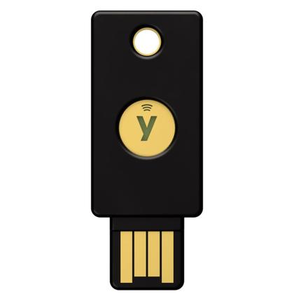 Chave de segurança Yubico YubiKey 5 NFC 2FA com certificação FIDO