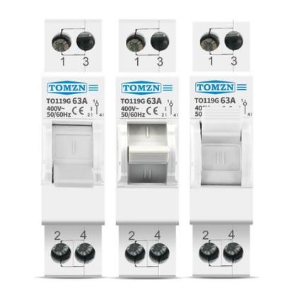 Imagem de Chave de Transferência Manual 63A 1 Polos Tomzn