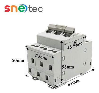 Imagem de Chave De Transferência Manual MTS Rede Trifásica 3P - Snetec