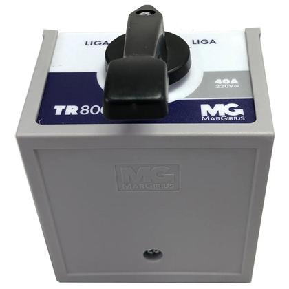 Imagem de Chave de Transferência Reversão Linha Tr-840 40a 10cv Alavanca Trifásico Gerador