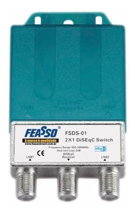 Imagem de Chave Diseqc Fsds-01 2X1 Feasso