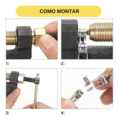 Imagem de Chave Extrator de Corrente Moto Bicicleta Tamanho 420/530 - Bomvik