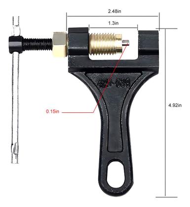 Imagem de Chave Extrator De Corrente Moto Bike 420-530 Aço Inox